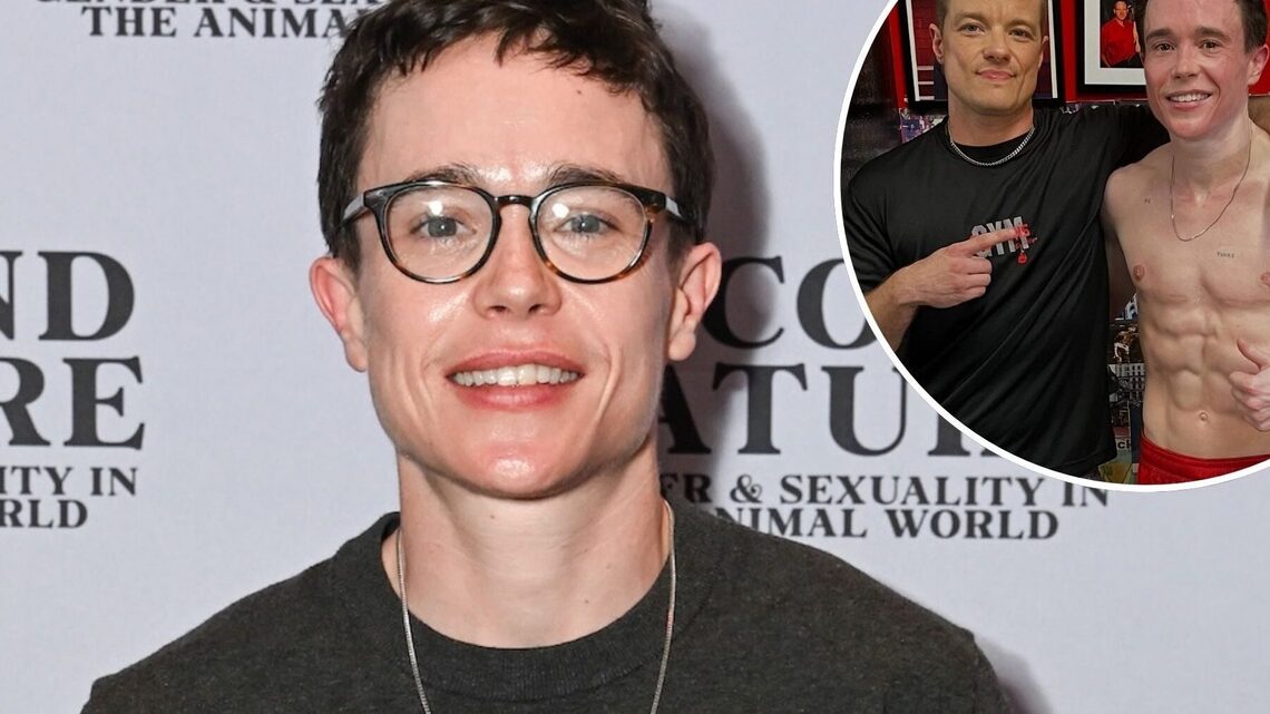 Elliot Page Shows Off Ripped Body and 6-Pack Abs After Boxing Training 