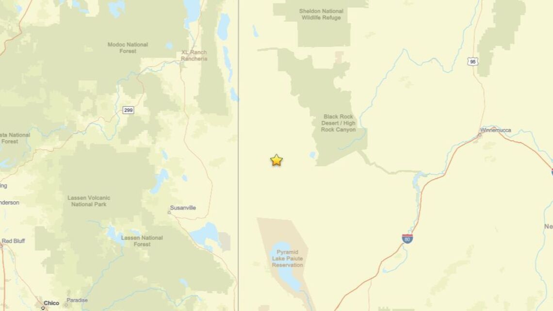 Update: Sept. 14 - 3.3 magnitude earthquake detected close to Gerlach, NV 