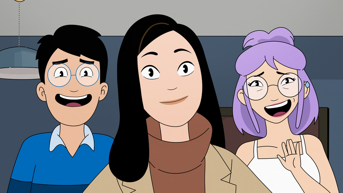 Review: 'Dang!' amuses with a trio of misfit siblings and Gen Z humor
