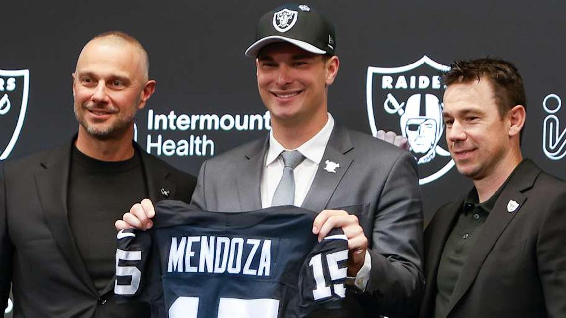  GM John Spytek, Fernando Mendoza, Klint Kubiak | Darrell Craig Harris, On SI 