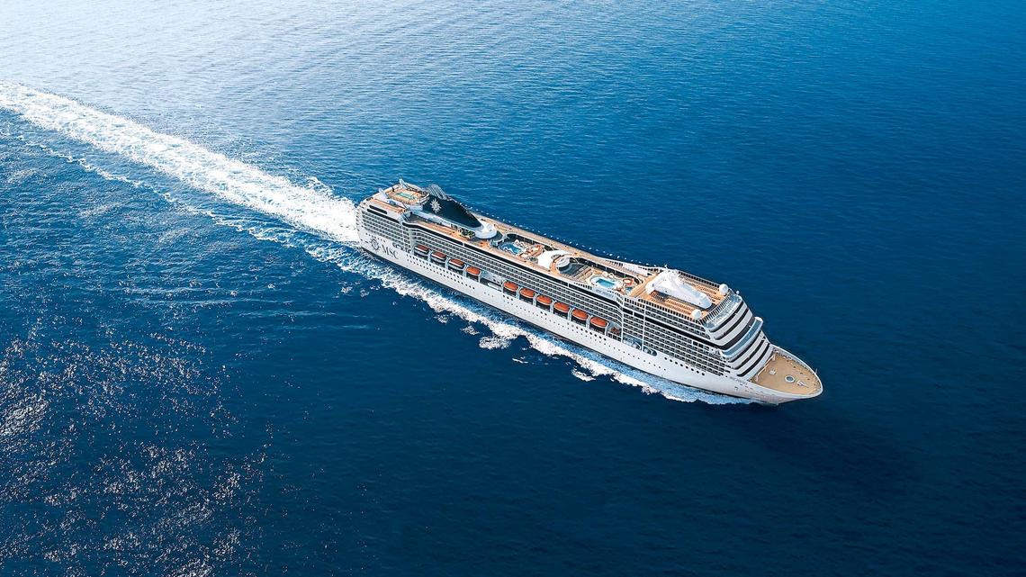  MSC Poesia will sail MSC Cruises' first-ever Alaska cruises beginning this May. 