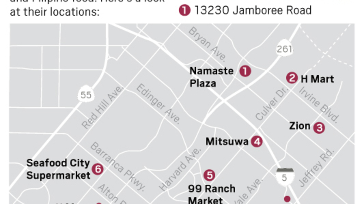99 Ranch Market has locations on Walnut Ave. and Culver Drive in Irvine, CA. (Photo by Paul Bersebach, Orange County Register/SCNG)
