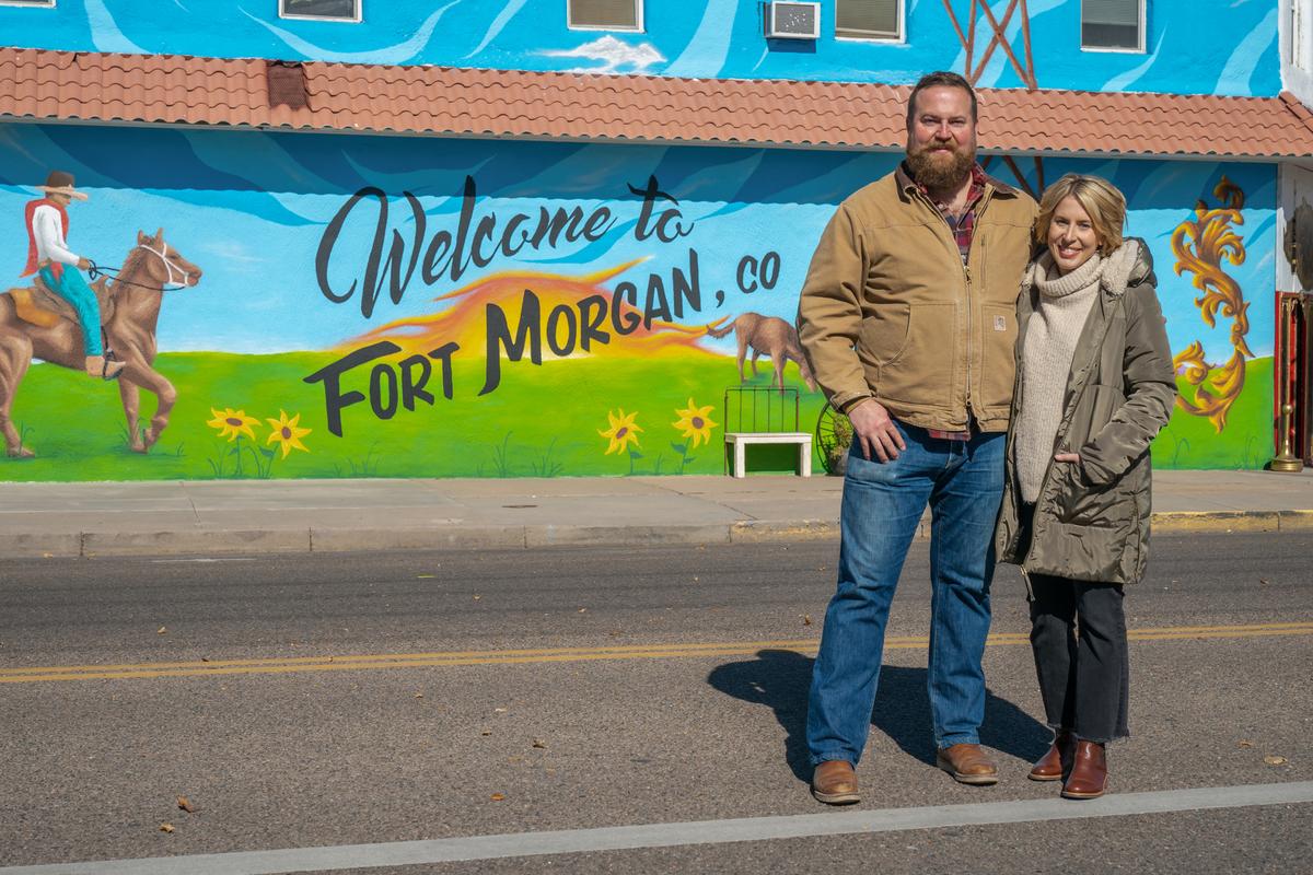 Erin and Ben Napier, Home Town Takeover, 2023Photograph by HGTV