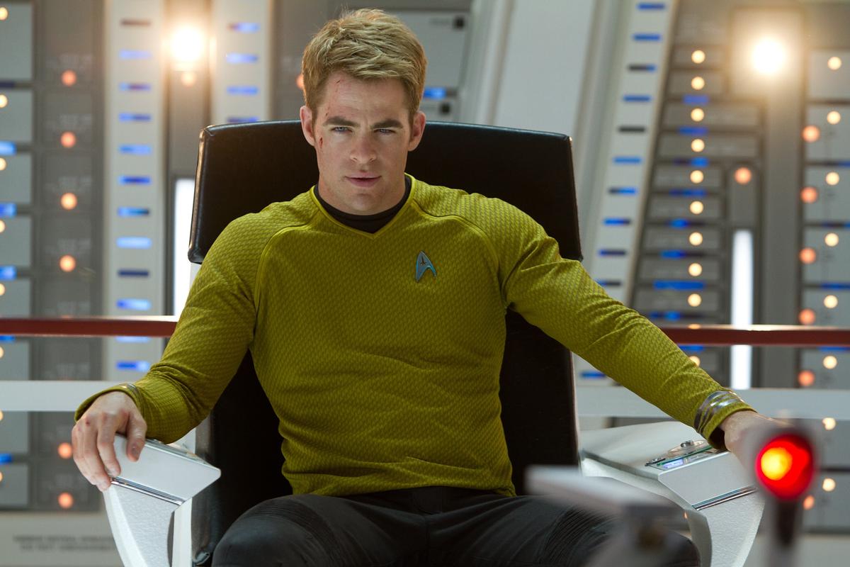Chris Pine as Captain Kirk©Paramount Pictures/courtesy MovieStillsDB.com