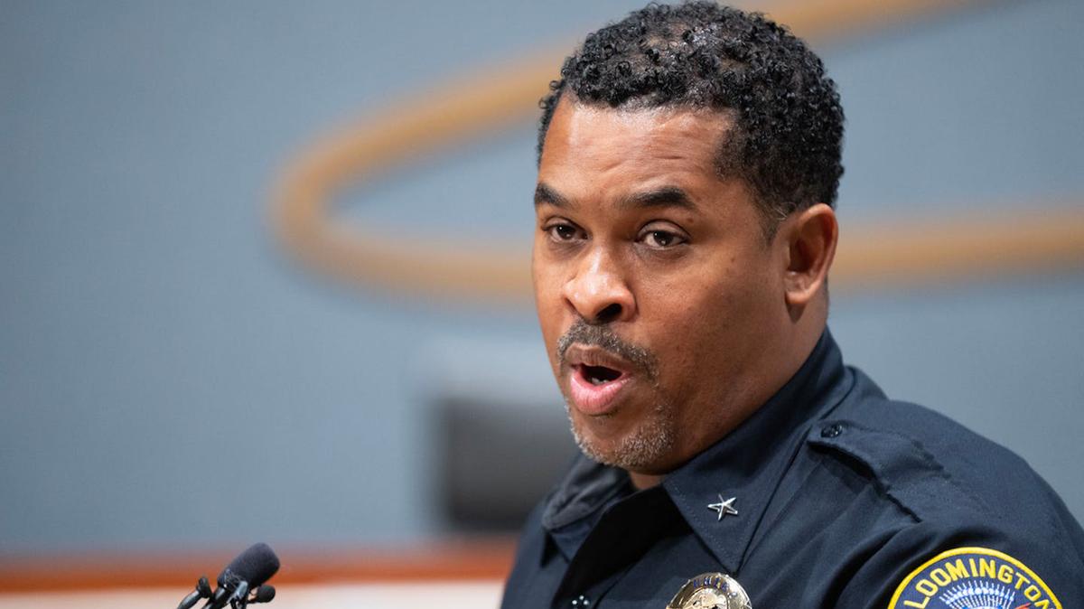 Bloomington Police Chief Booker Hodges in Minnesota. (Alex Kormann/The Minnesota Star Tribune/TNS)