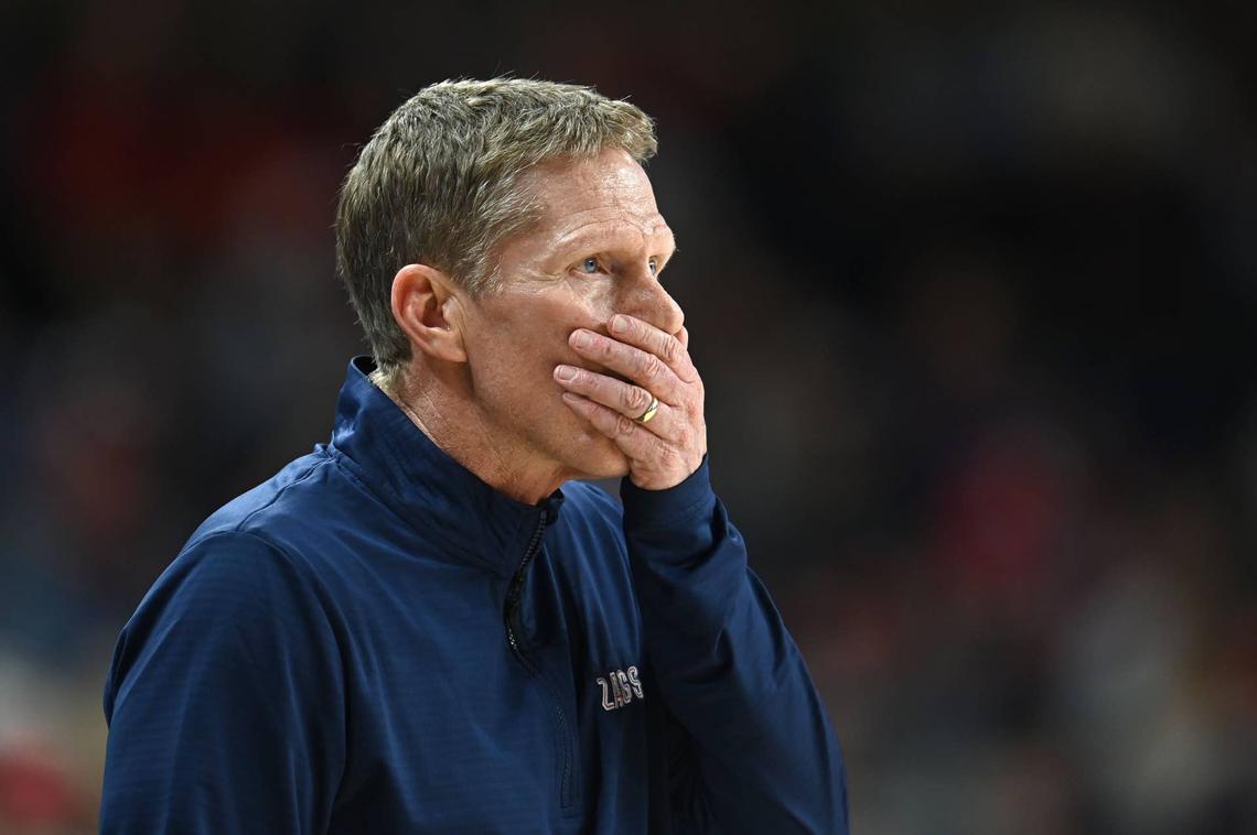  Gonzaga Bulldogs head coach Mark Few. James Snook-Imagn Images 