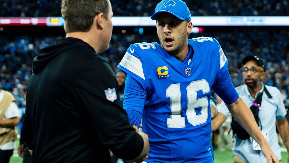 Jared Goff Downplays Lions' Blown 21-0 Lead After Week 1 Win Over Saints 