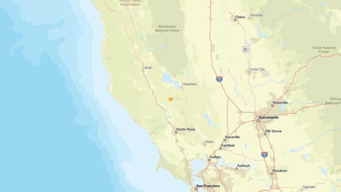 2.2 magnitude earthquake shakes near Cobb, CA on Feb. 21