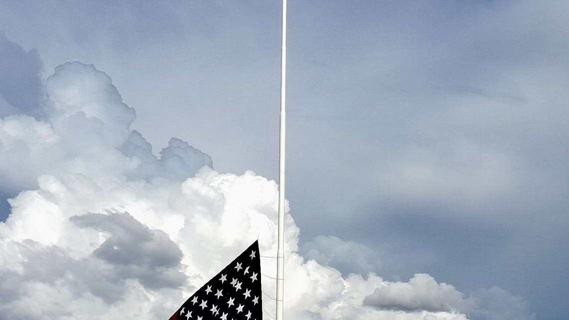 Why Cape Coral's new flag is at half-staff like others in Florida