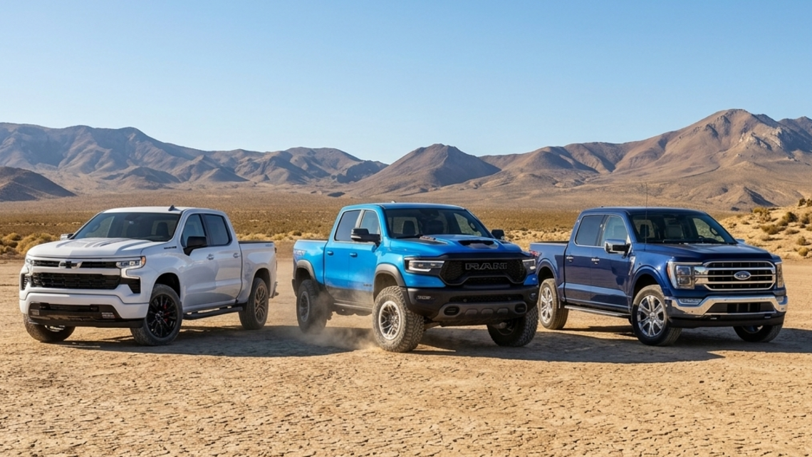 Ford F-150 Vs. Chevrolet Silverado 1500 Vs. Ram 1500: Which Full-Size Truck Leads On Capability? 