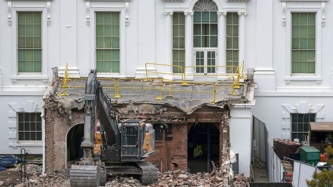 Jackie Calmes: Given everything in the news, why care about the White House demolition?