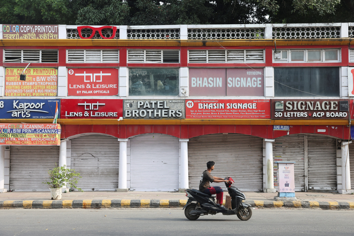Indian capital braces for second day of protests against poll chief ...