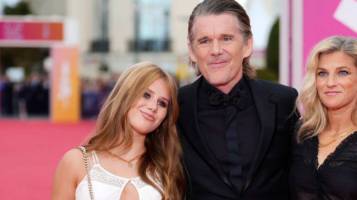 Ethan Hawke's Stunning Wife and Adorable Teen Daughter Stole the Spotlight on the Red Carpet 