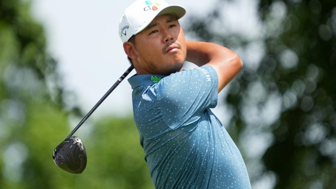 Si Woo Kim keeps CJ Cup Byron Nelson lead, but Scottie Scheffler looms 