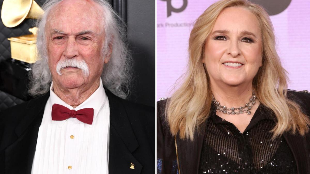 David Crosby and Melissa Etheridge met on a vacation in Hawaii and started talking …