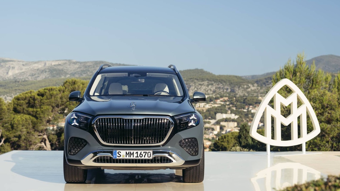 The 2027 Mercedes-Maybach GLS 680 Is Peak Excess, Down To Its Self-Righting Wheels 