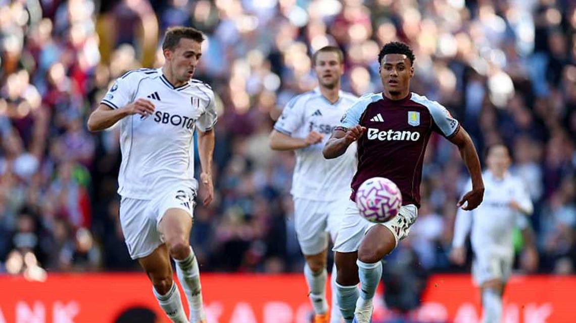  Aston Villa are all but assured of Champions League soccer. | Neville Williams/Aston Villa FC/Getty Images 
