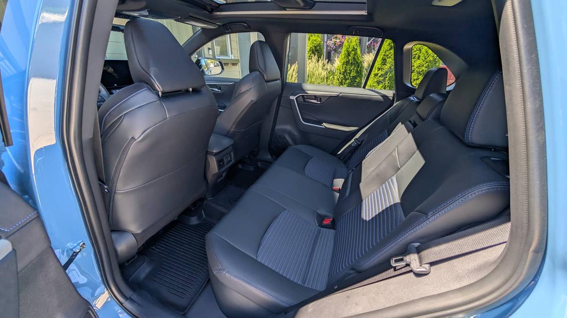  2025 Toyota RAV4 XSE AWD hybrid Kristen Brown