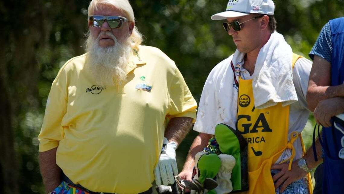 Padraig Harrington leads Dick's Open; John Daly makes charge 