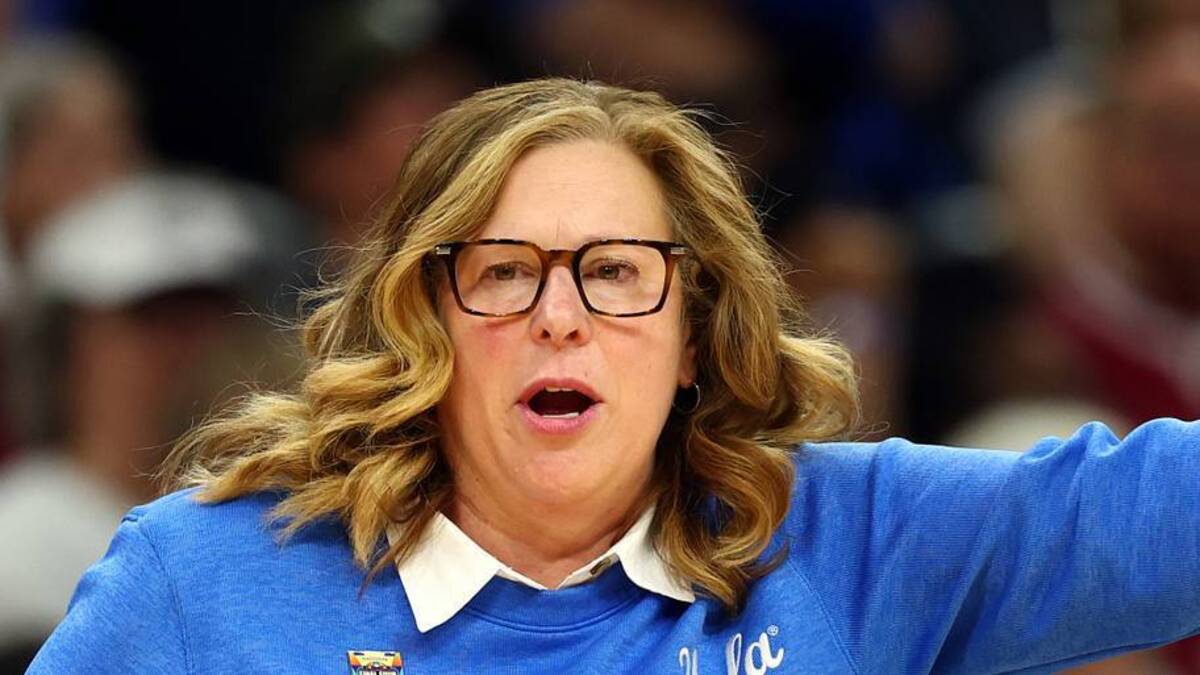  Apr 5, 2026; Phoenix, AZ, USA; UCLA Bruins head coach Cori Close against the South Carolina Gamecocks during the National Championship game of the women's 2026 NCAA Tournament at Mortgage Matchup Center. Mandatory Credit: Mark J. Rebilas-Imagn Images | IMAGN IMAGES via Reuters Connect 