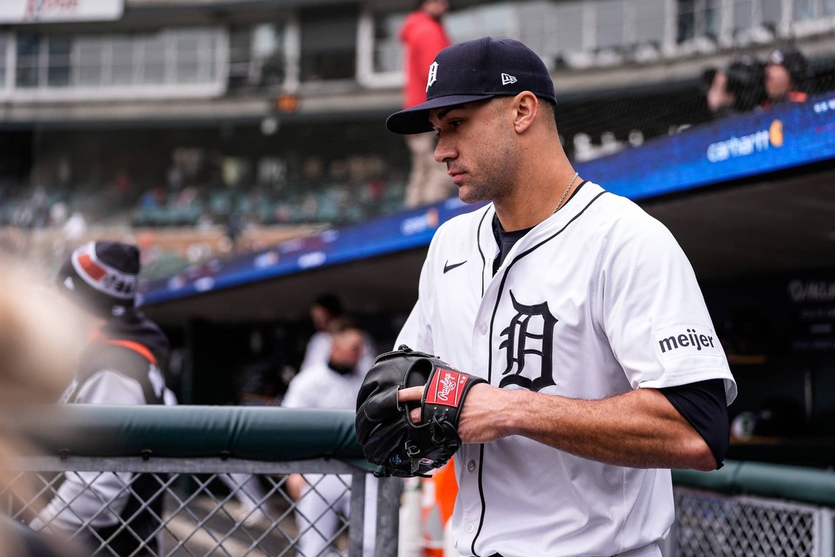  Detroit Tigers pitcher Jack Flaherty (9) © Junfu Han / USA TODAY NETWORK via Imagn Images