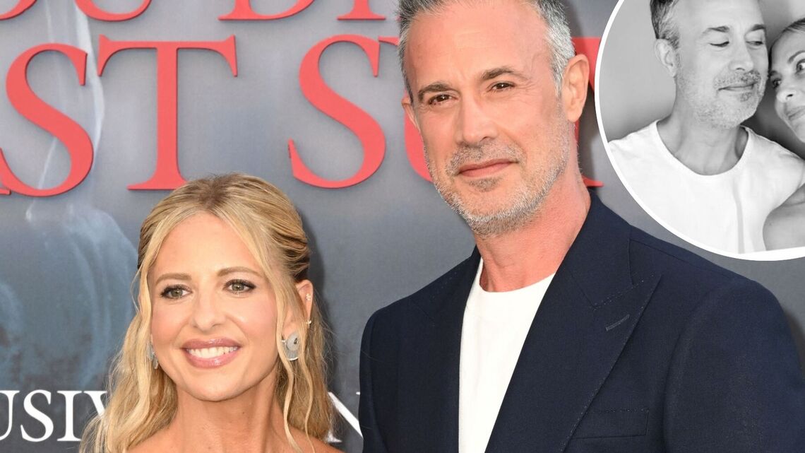 Sarah Michelle Gellar Gushes Over 'Handsome' Freddie Prinze Jr. in Rare Pics 