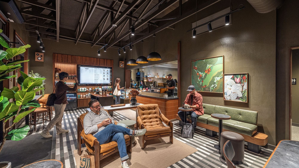 Starbucks redesigning stores with cozier seating, new look