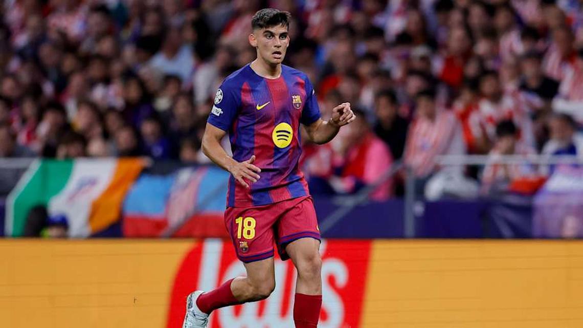  Narural left back Gerard Martín has played over 2,000 minutes at center back this season. | Manu Reino/DeFodi Images/DeFodi/Getty Images 