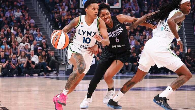Lynx rally past Valkyries, stay perfect in all-time series 