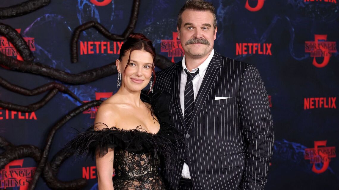David Harbour Addresses Millie Bobby Brown's 'Weird' Harassment Complaint 