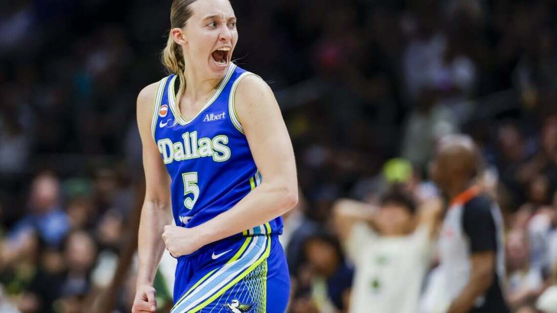 Paige Bueckers' late surge leads Wings to OT win over Storm
