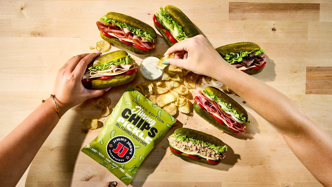 Jimmy John's 'Picklewich' is coming back with plush pickle friends 