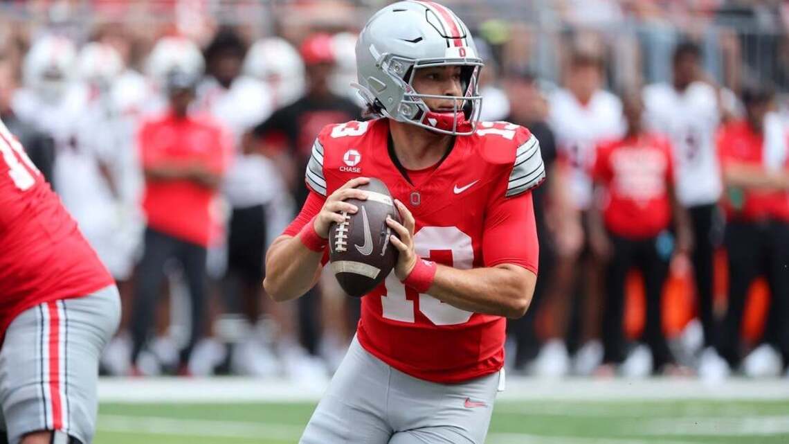 No. 2 Ohio State still undecided at quarterback against USC