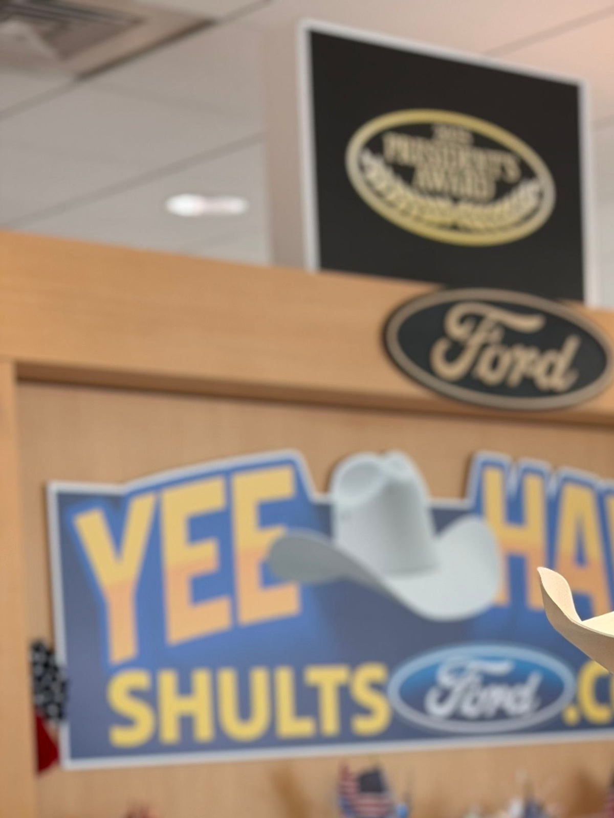 Ford dealer Richard Bazzy, owner of three Shults Ford stores in Pennsylvania and one in West Virginia, stands in his Shults Ford South store in West Mifflin, Pennsylvania, on June 30, 2026. Bazzy is one of the Ford dealers who had input on Ford's new ad campaign promoting its JD Power quality ranking.