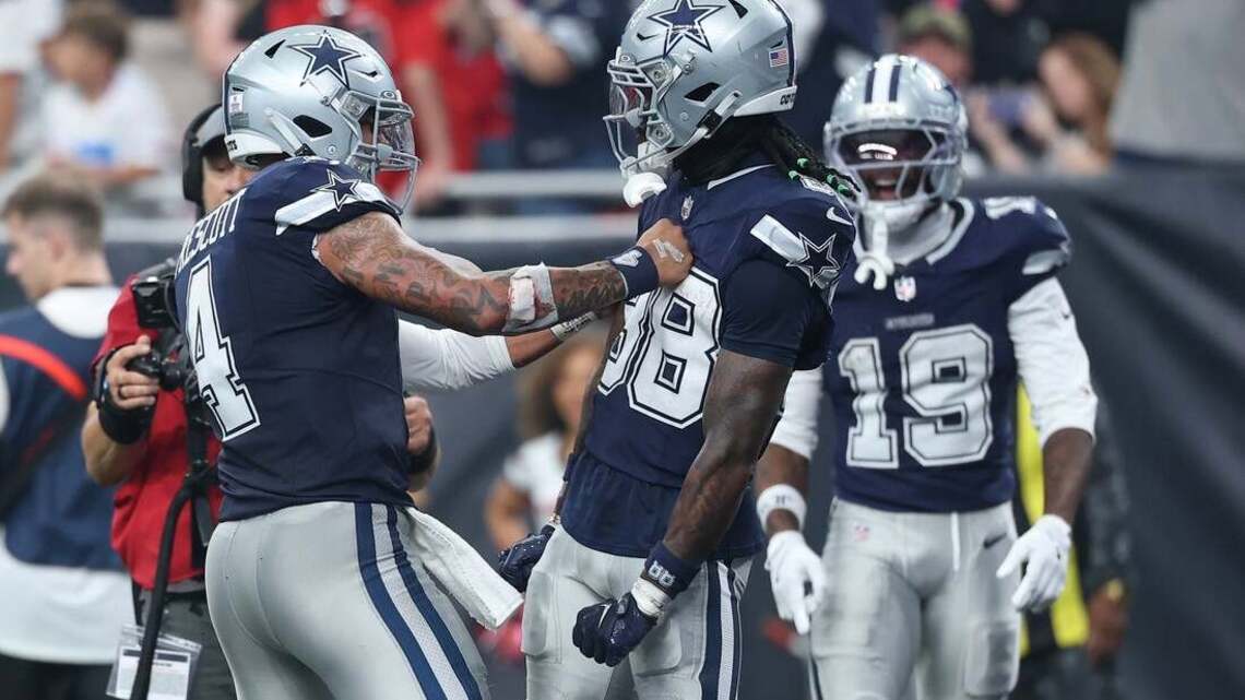 Cowboys stun Texans 34-30 behind CeeDee Lamb, huge second half 
