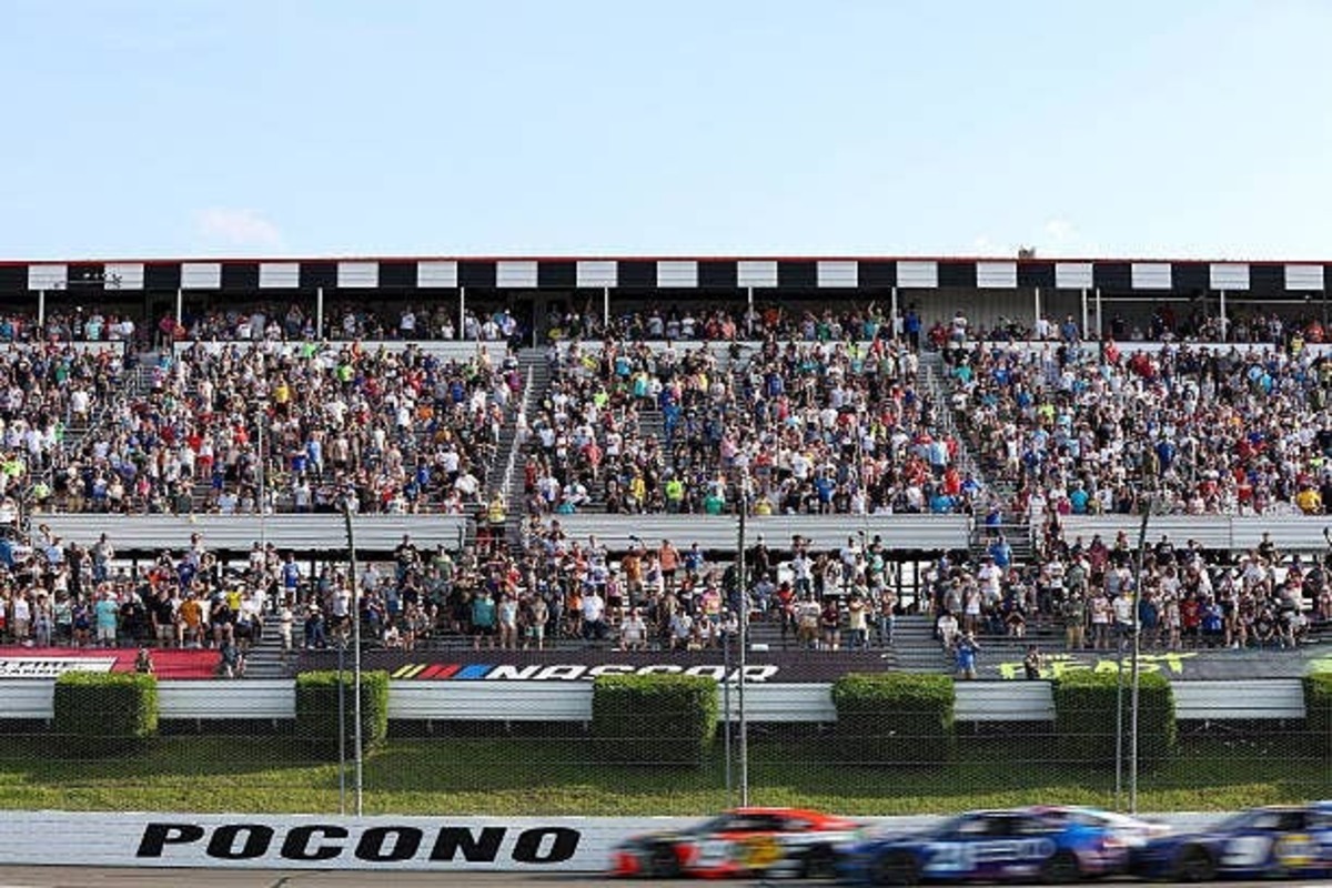  NASCAR Cup Series at Pocono Raceway, led by Chase Briscoe. (Photo by Meg Oliphant/Getty Images) (Photo by Meg Oliphant/Getty Images)