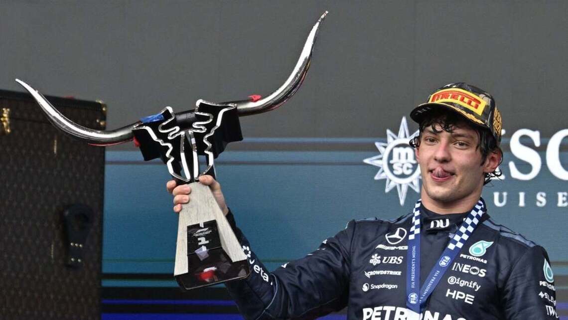 Kimi Antonelli dominates U.S. Grand Prix, closes in on F1 championship 