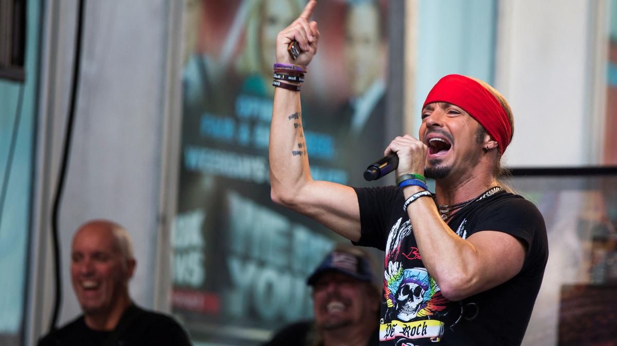 FILE PHOTO: Singer Bret Michaels performs on "Fox & Friends All-American Summer Concert" series in New York July 18, 2014.  REUTERS/Lucas Jackson/File Photo