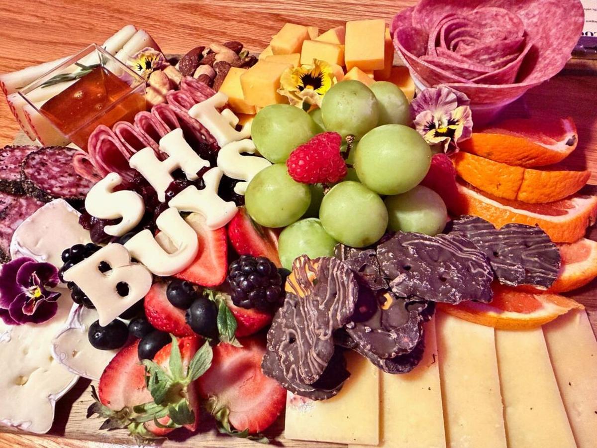  The ultimate “girl dinner” features locally sourced meats, artisan cheeses, and perfectly paired wine flights curated by Mallory Files. Photo credit: Kim Orlando 