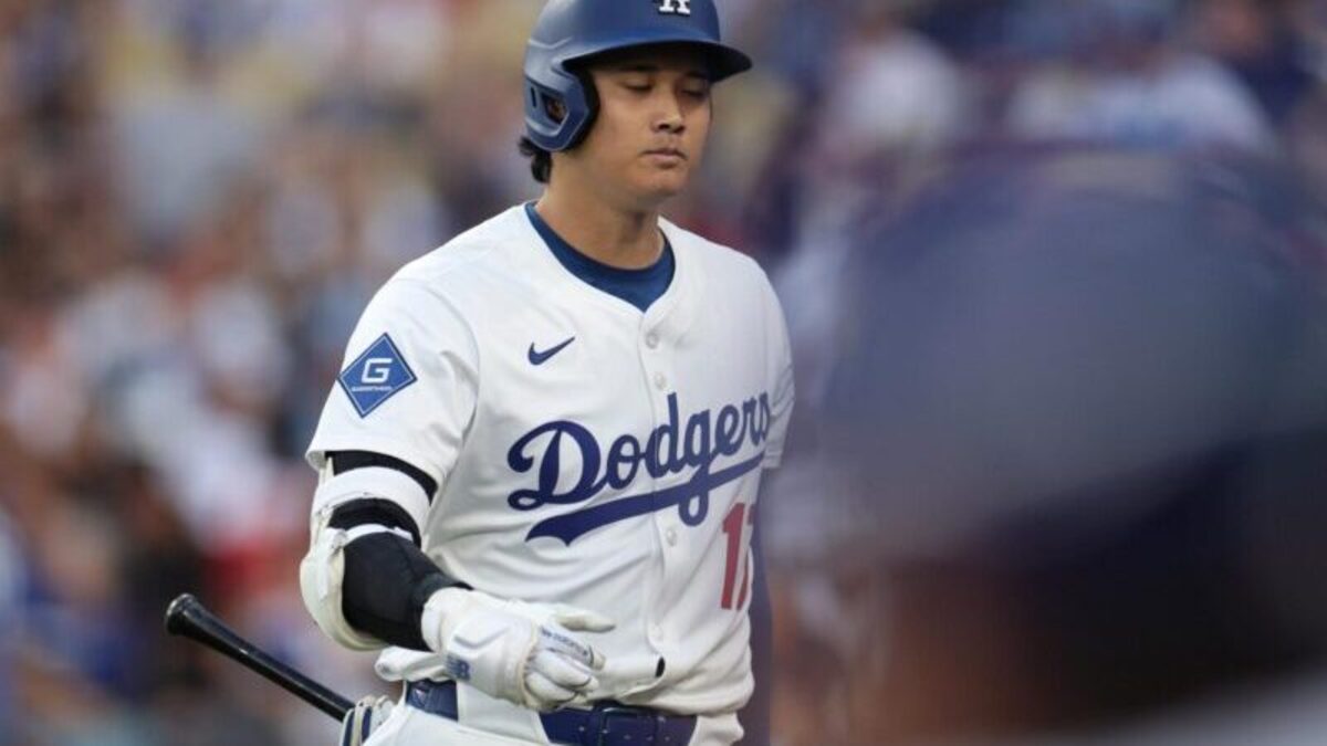 Shohei Ohtani de Los Angeles Dodgers durante un juego de la MLB. EFE/EPA/ALLISON DINNER
