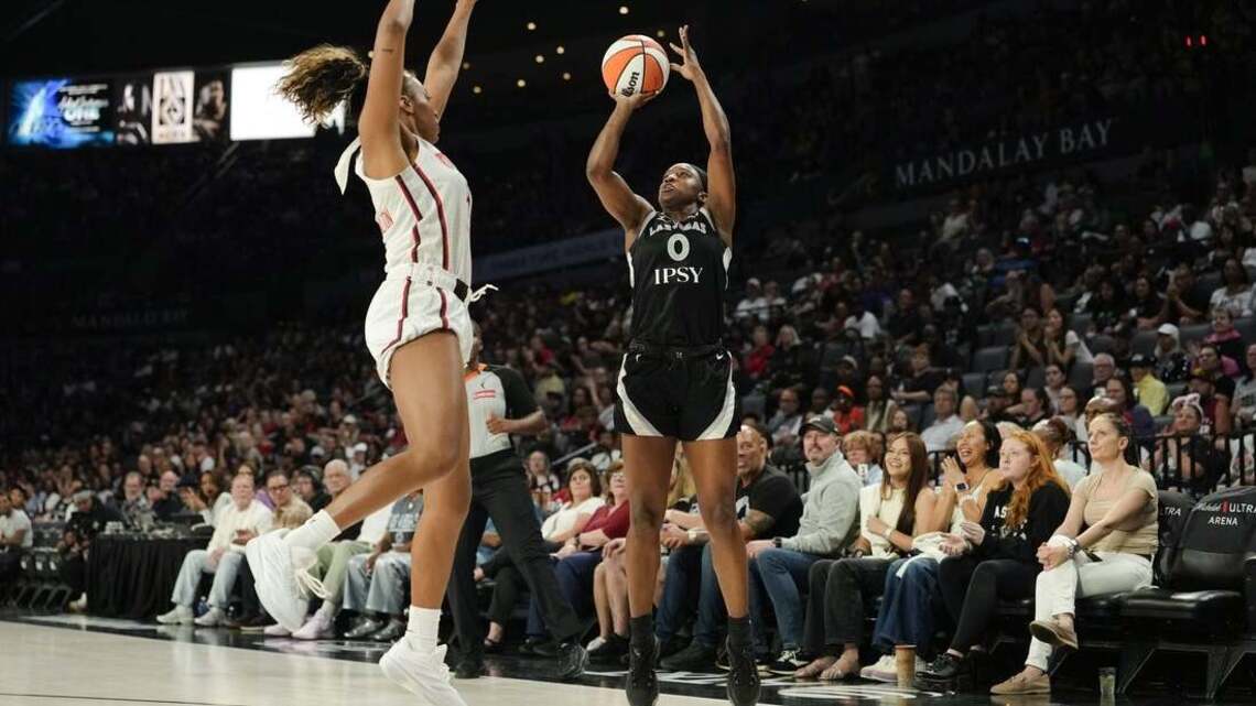 Aces' stars return to action, end Mystics' winning streak