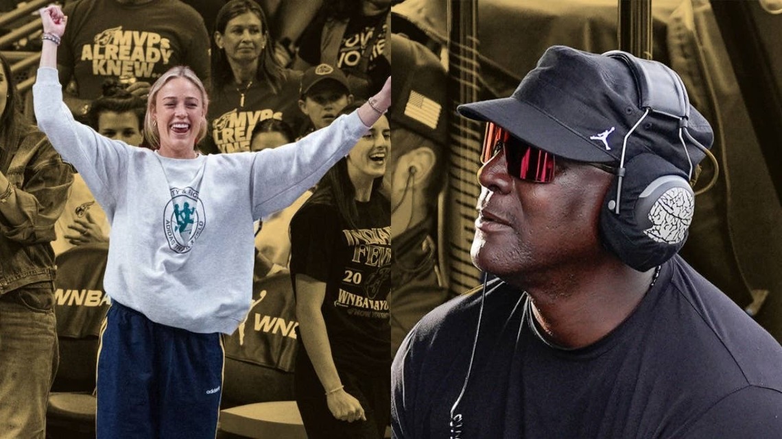 "The best day of my entire life" - Sophie Cunningham met Michael Jordan during NASCAR race visit 
