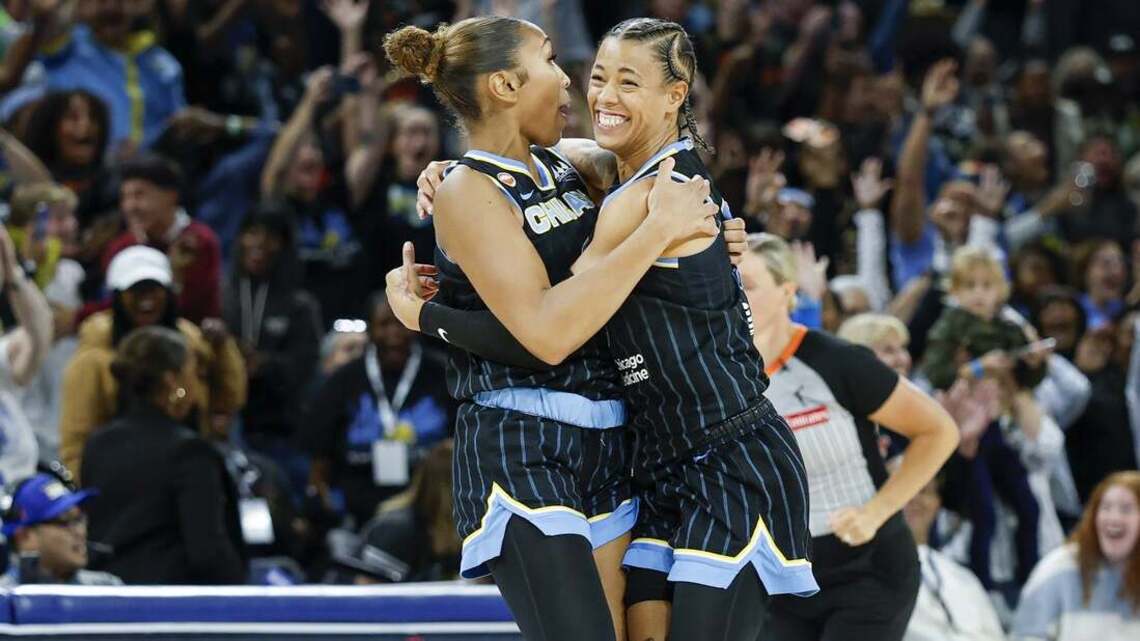 Sydney Taylor's trey in final second lifts Sky past Aces