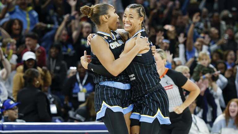 Sydney Taylor's trey in final second lifts Sky past Aces  