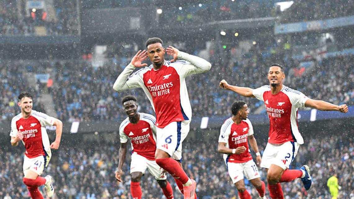  Arsenal's set-piece dominance came to the fore. | Stuart MacFarlane/Arsenal FC/Getty Images 