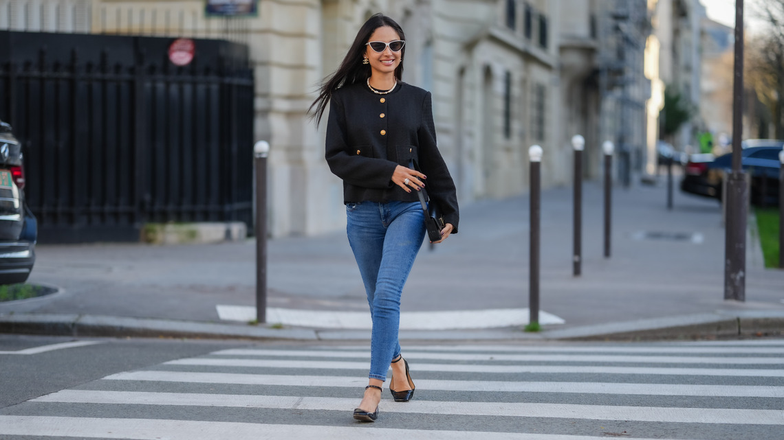 Cigarette Jeans Are About to Be This Fall's Hottest Denim Trend - Shop the Look 