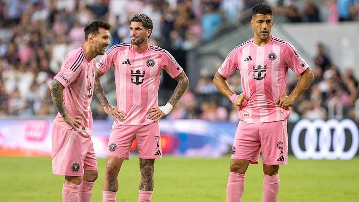 Inter Miami are still only four points off first place. | Eston Parker/ISI Photos/ISI Photos/Getty Images 