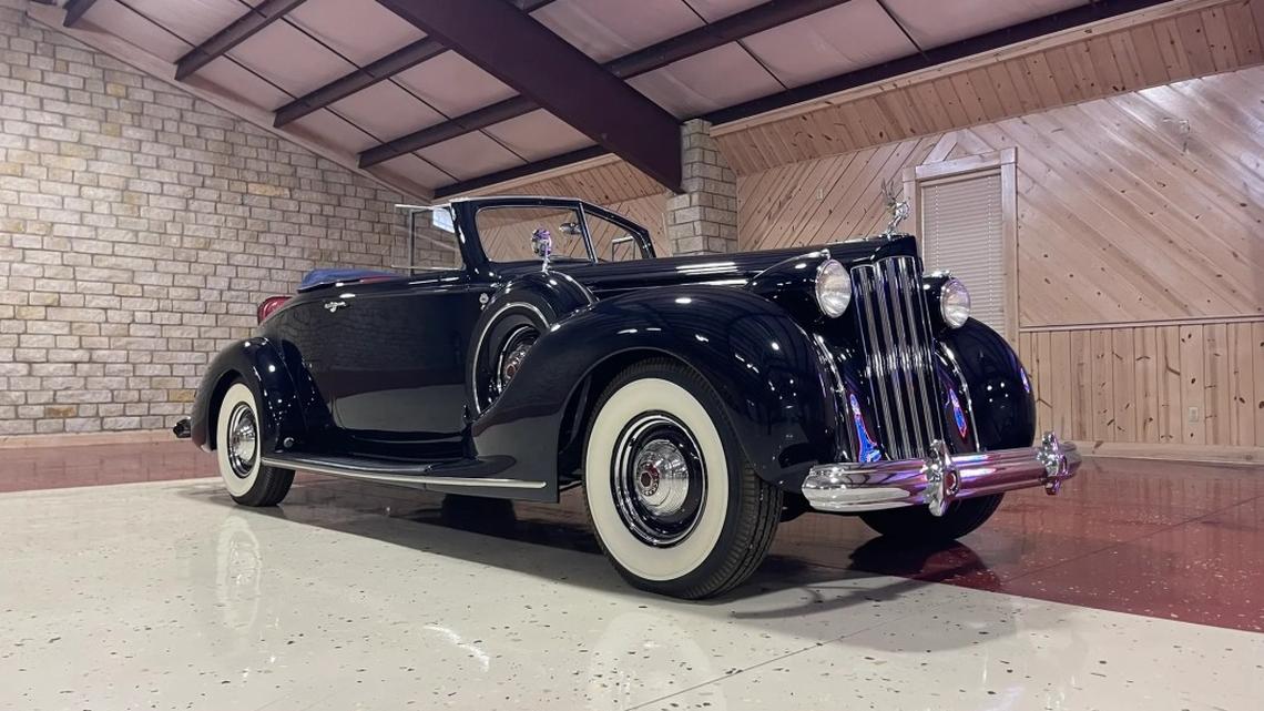 I Found This Stunning 1939 Packard Twelve 1707 Convertible & It Sold For $330k 