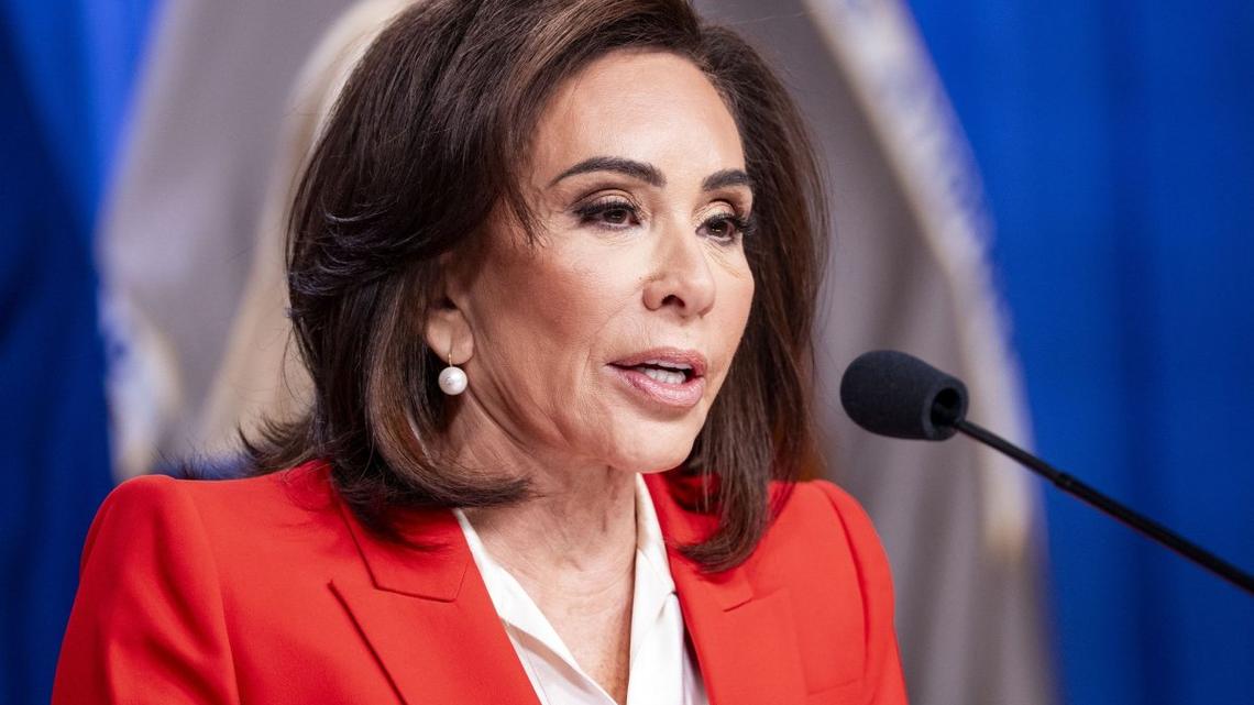 U.S. Attorney Jeanine Pirro sent Justice Department prosecutors to the Federal Reserve headquarters in Washington, D.C., on Tuesday but they were turned away from entering to inspect renovations. File Photo by Bonnie Cash/UPI