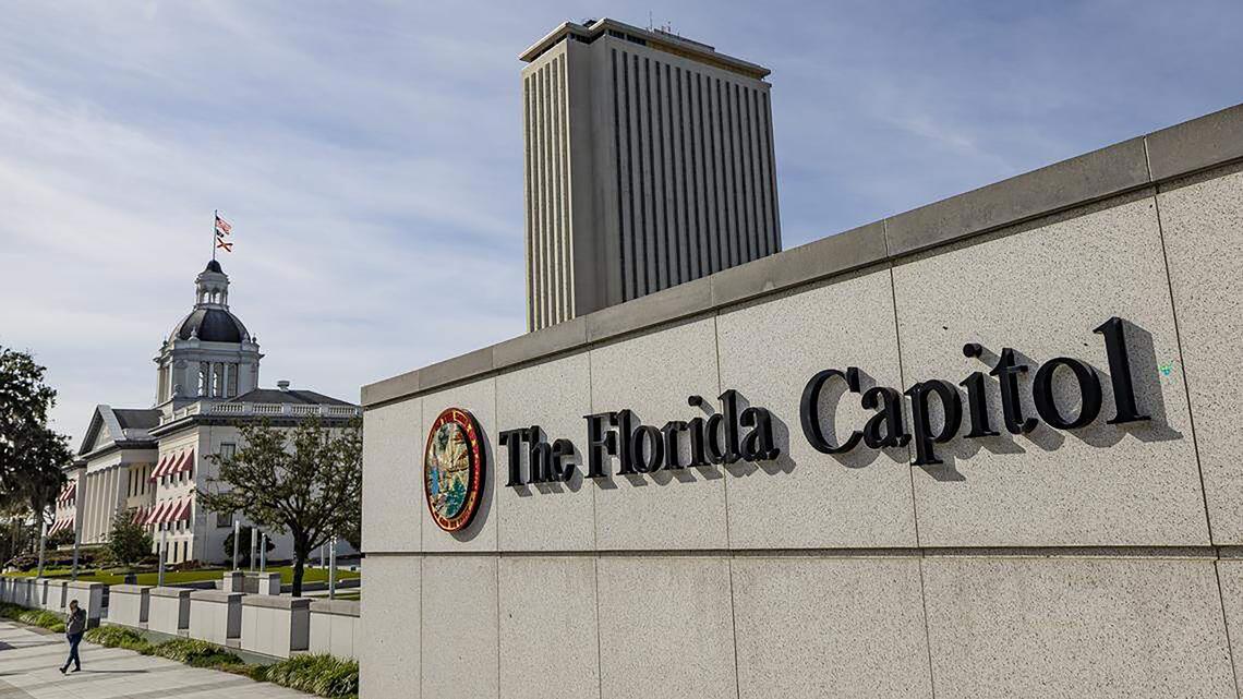 The Florida Capitol in Tallahassee. (Matias J. Ocner/Miami Herald/TNS)